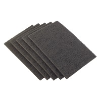 6" x 9" Scuff Pad, Fine Gray, 5 Pk